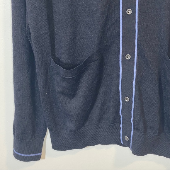 Nordstrom button up tech smart merino wool sweater NWT M - Picture 2 of 5